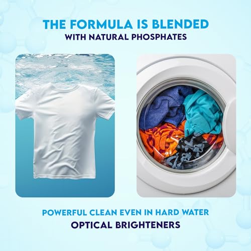 Two Bags (46 oz  per bag) Bubble Bandit High-Performance Laundry Detergent, in Convenient Resealable Bags – Fresh Clean Scent – Safe for All Fabrics and Septic Systems