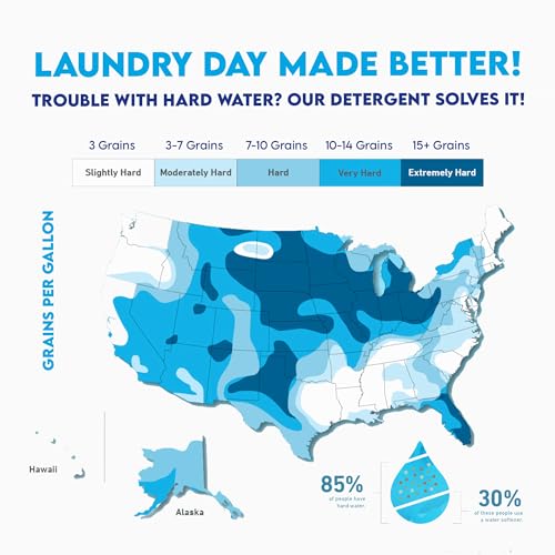 Two Bags (46 oz  per bag) Bubble Bandit High-Performance Laundry Detergent, in Convenient Resealable Bags – Fresh Clean Scent – Safe for All Fabrics and Septic Systems