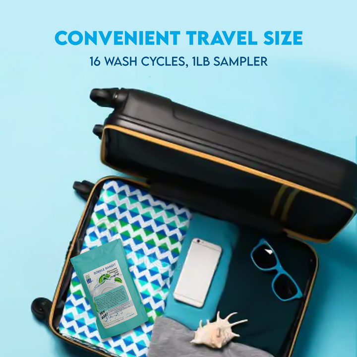 Travel Size “Sample” Bag (16 oz.) Bubble Bandit Dishwasher Detergent for Spotless Dishes and Glassware in Hard Water